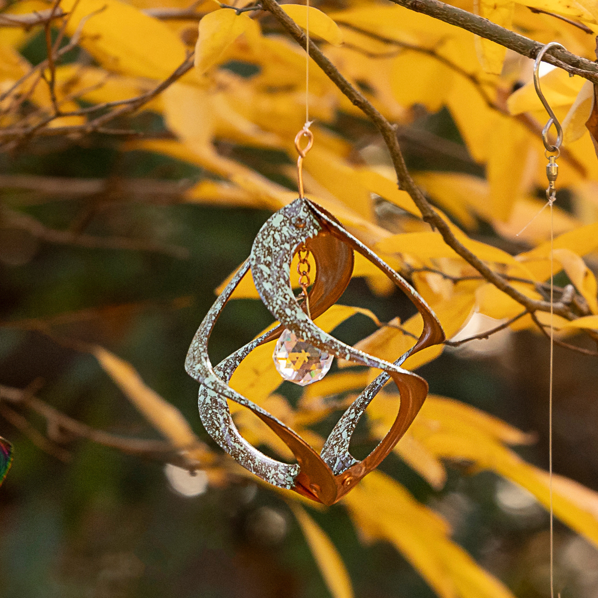 Patina Mini Cosmix Garden Spinner