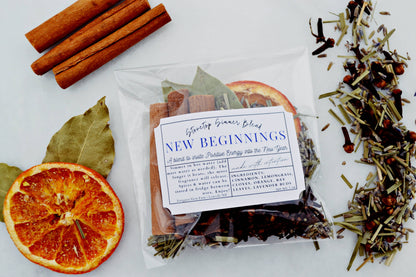 Simmer Pot Kit Stovetop -Blend New Beginning