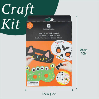Halloween Masks & Headband Kit
