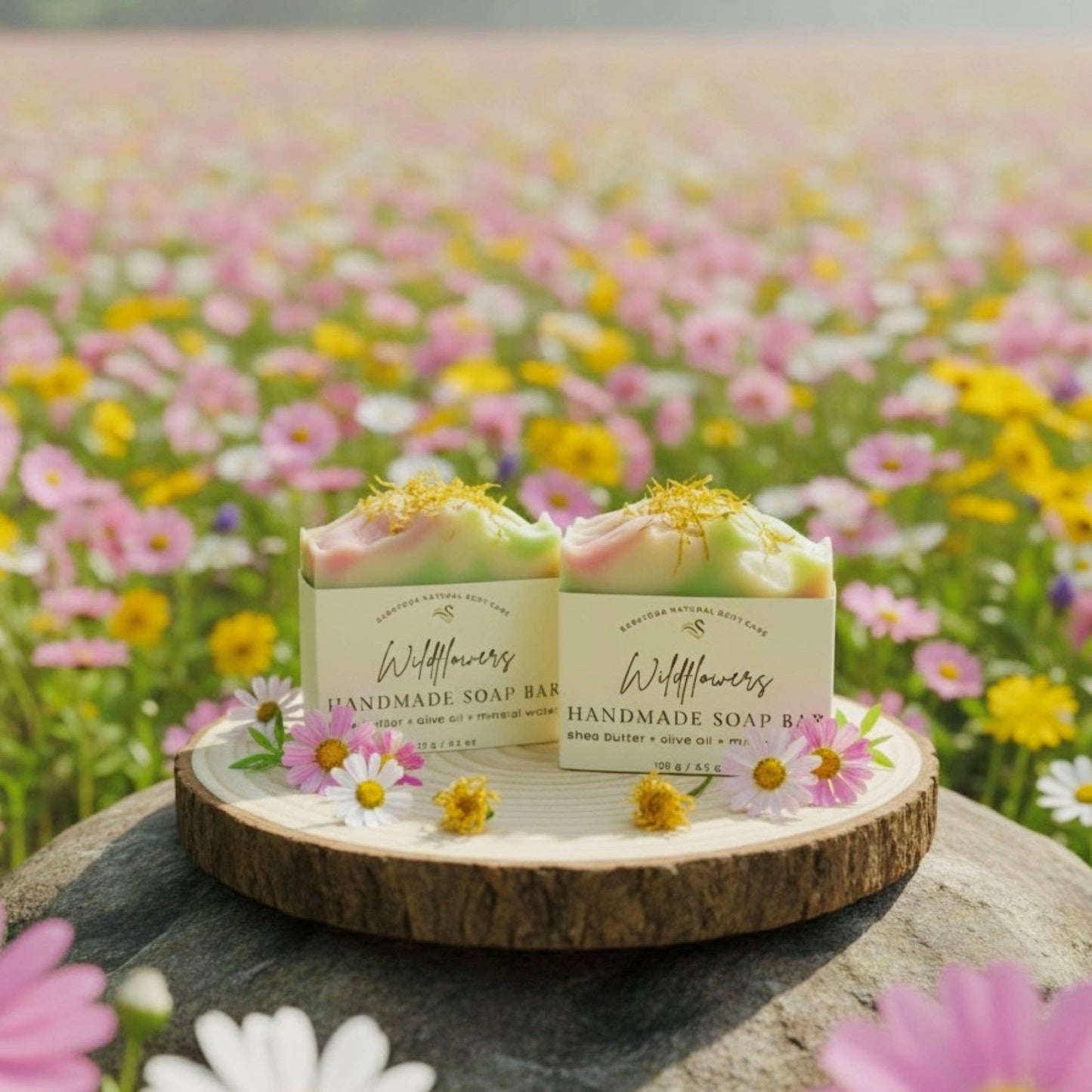 Wildflowers Handmade Soap Bar (VEGAN)