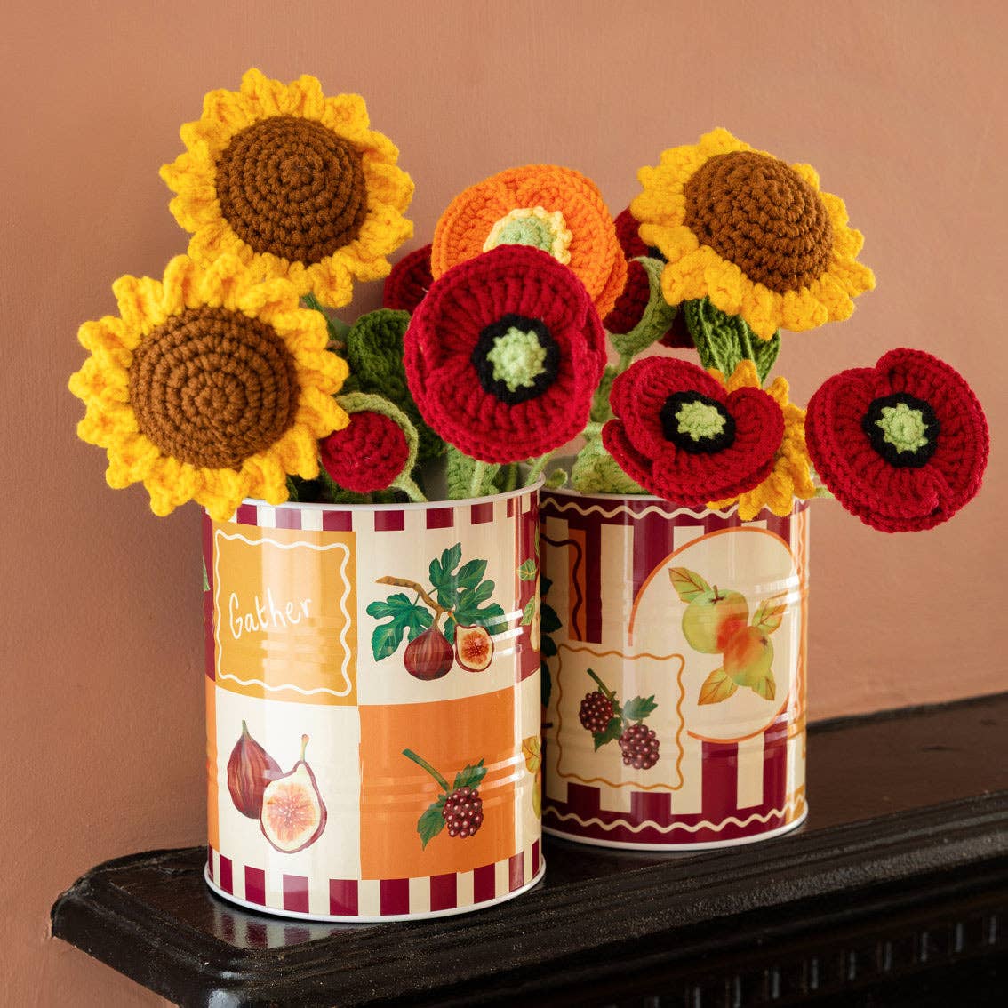 Autumnal Crochet Sprigs Set