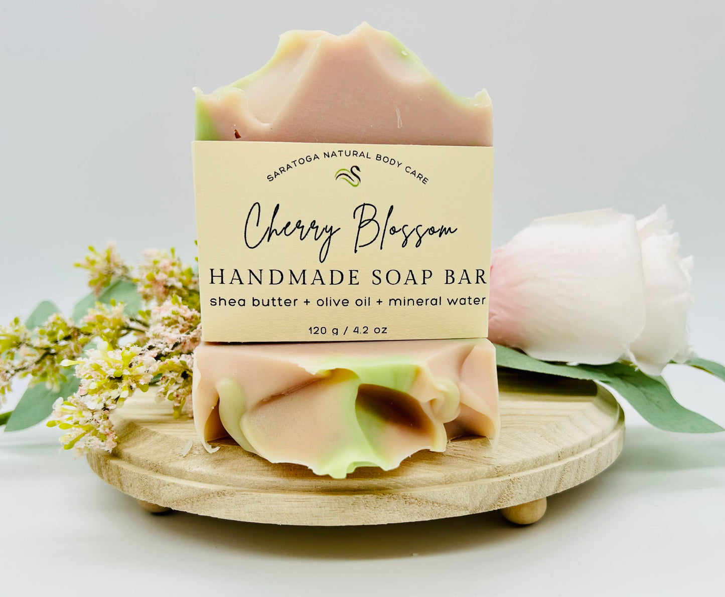 Cherry Blossom Handmade Soap Bar (VEGAN)