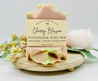 Cherry Blossom Handmade Soap Bar (VEGAN)