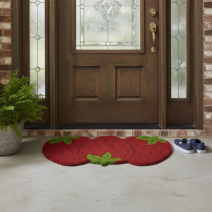 Strawberry Non-Slip Coir Mat Multi Summer