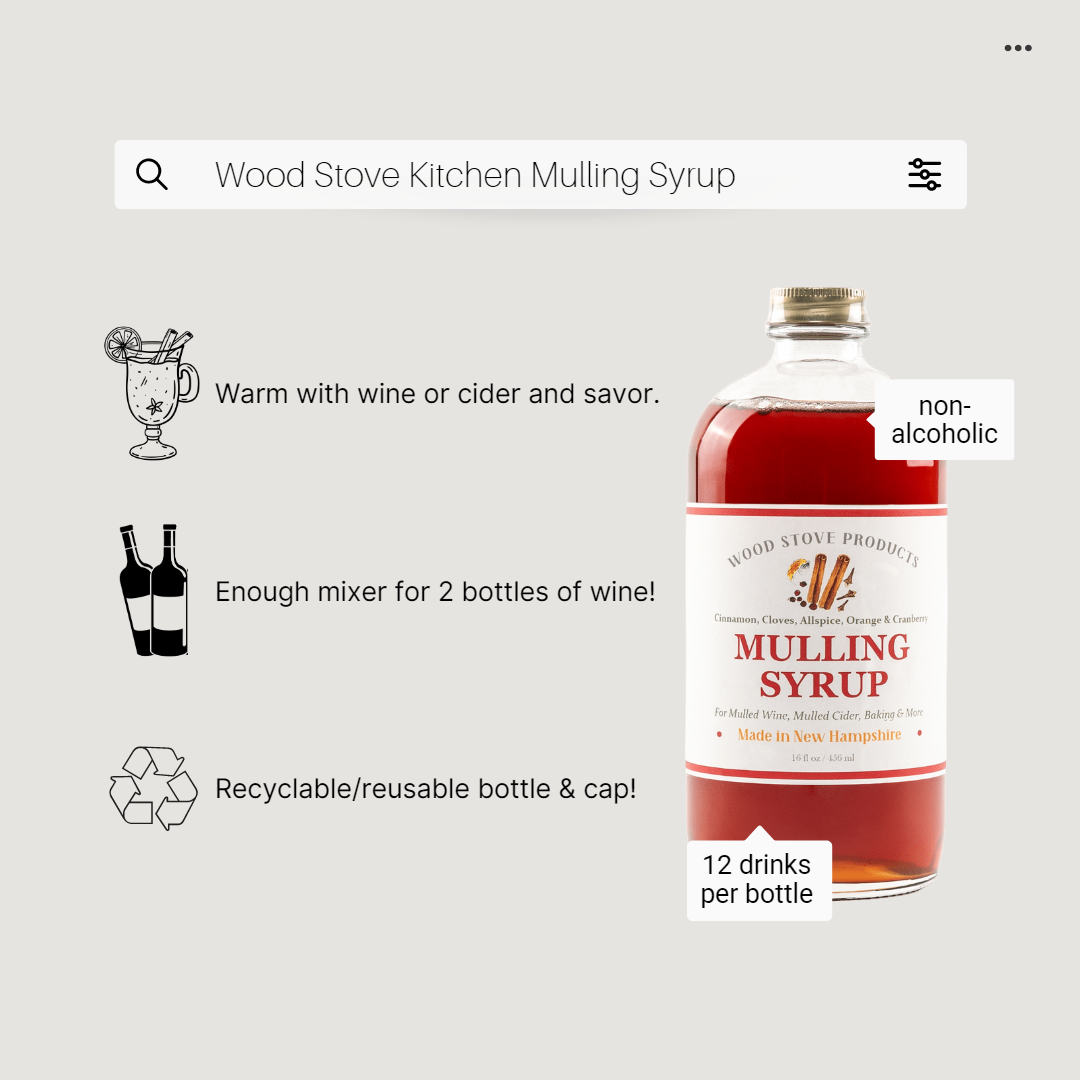 Mulling Syrup, 16 fl oz -