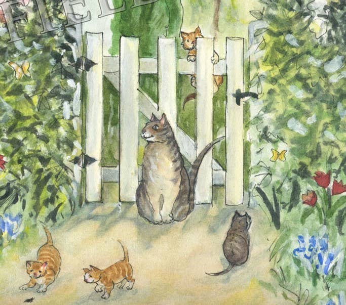 #22 - Cottage Garden Notecard