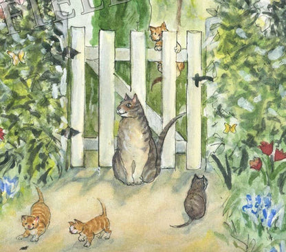 #22 - Cottage Garden Notecard