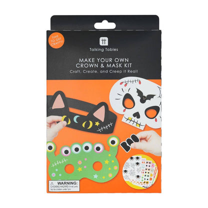 Halloween Masks & Headband Kit