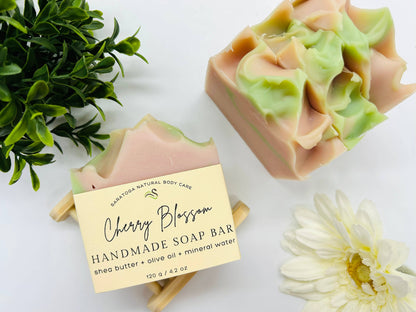 Cherry Blossom Handmade Soap Bar (VEGAN)