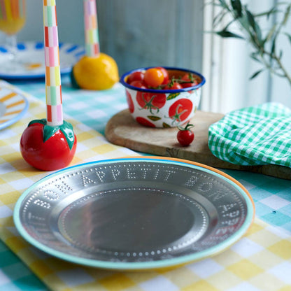 Tomato Ceramic Candle Holder