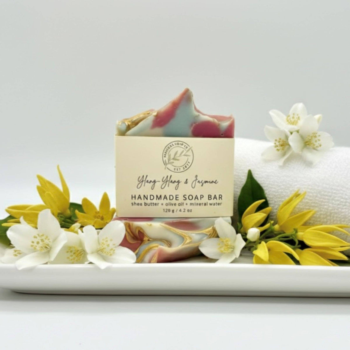 Ylang-Ylang & Jasmine Handmade Soap Bar