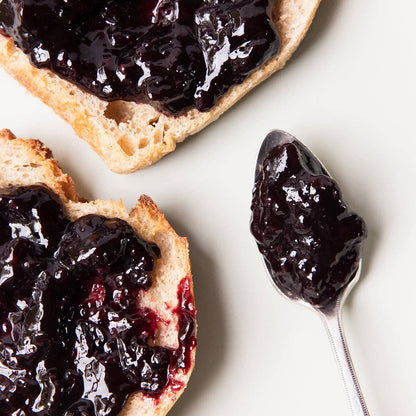 Blackberry Blueberry Balsamic Jam