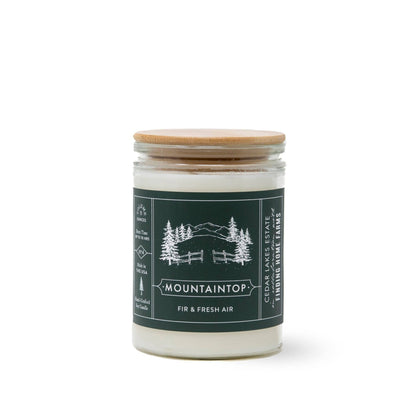 Soy Candle: Mountaintop - Woody & Fresh