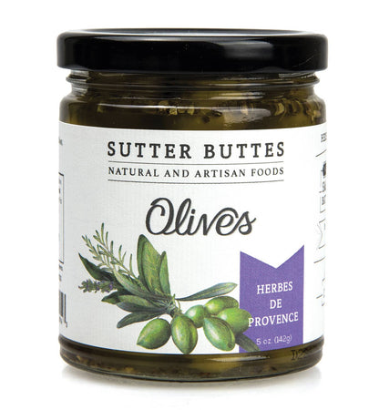 Herbes de Provence Olives – Full-Bodied Artisan Olives 6oz