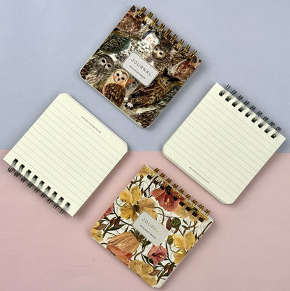 Pocket Art Journal  - Owls