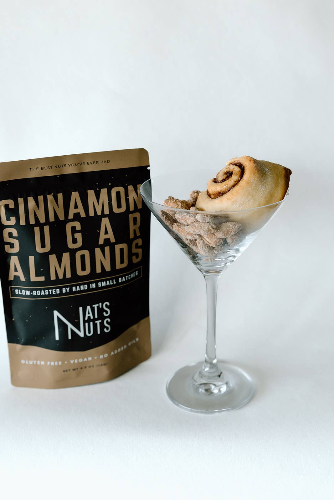 Cinnamon Sugar Almonds | 12-Count Gourmet Roasted Nuts
