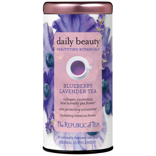 Daily Beauty (Blueberry Lavender Tea) - The Republic of Tea