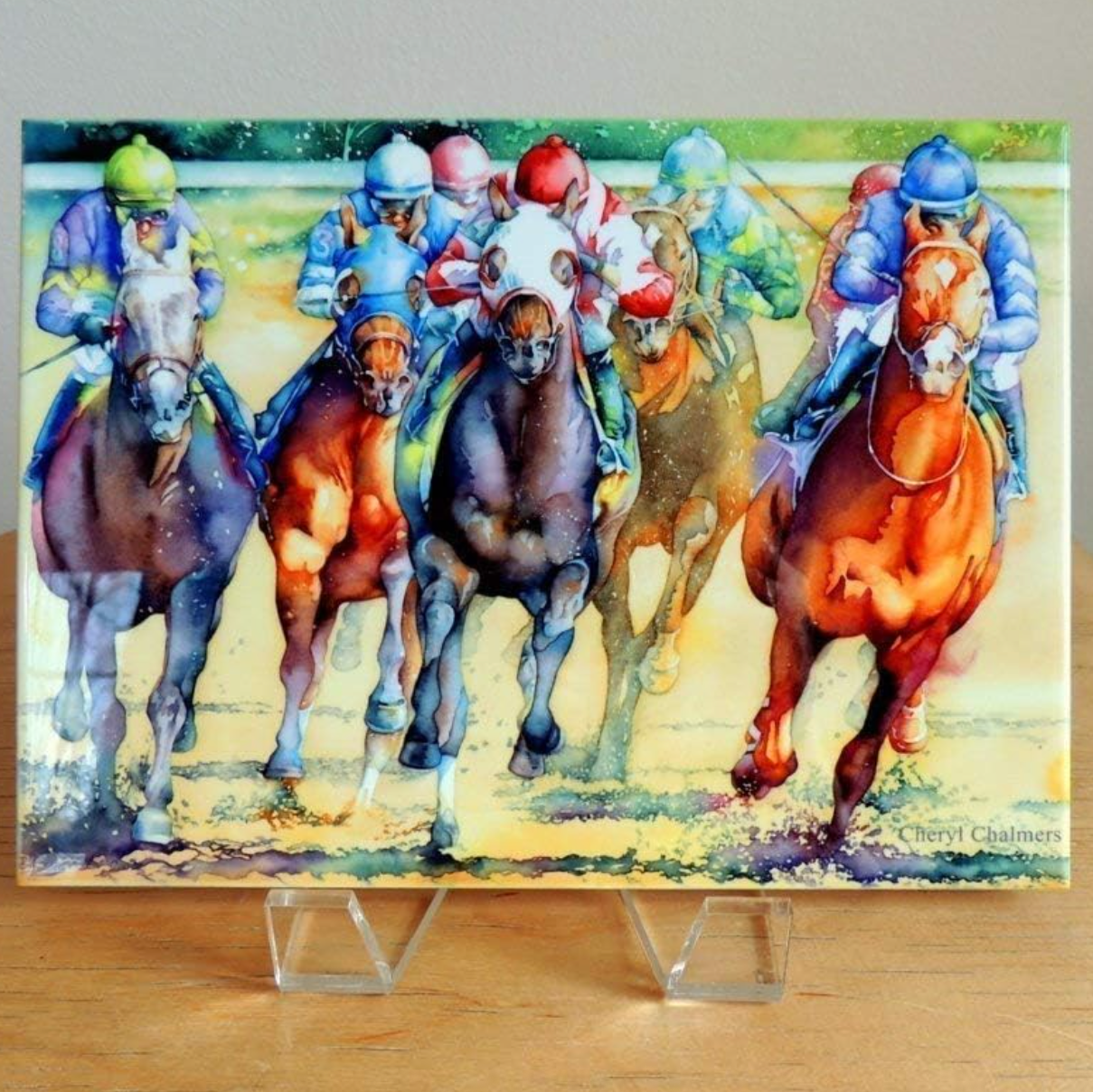 Horsepower Ceramic Tile