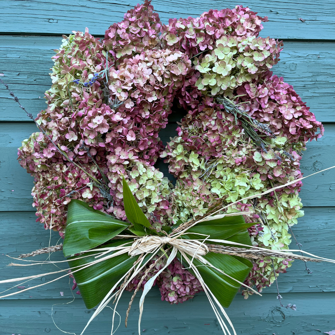 Hydrangea Wreath Workshop - Sat Sept 19