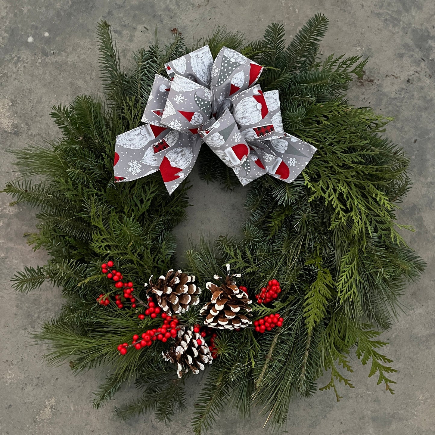 Mixed Greens Wreath (PRE-ORDER)