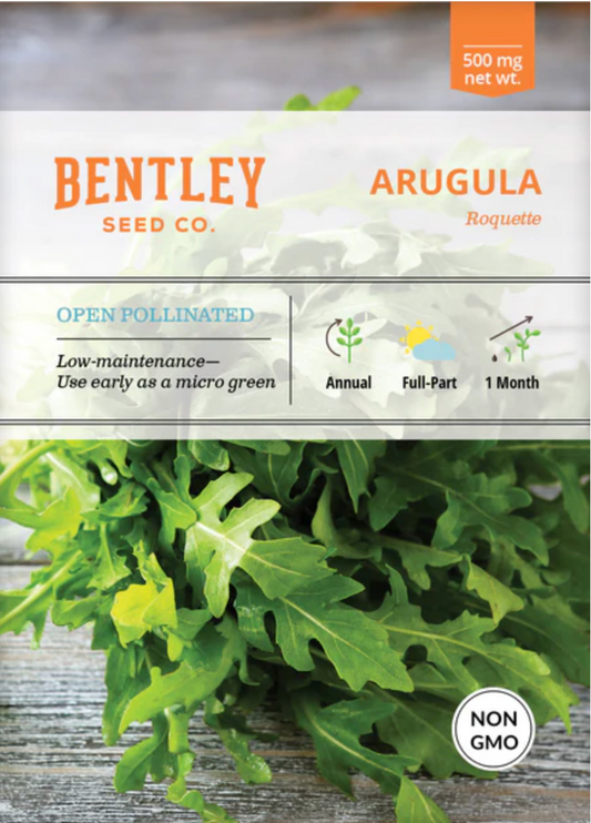 Arugula 'Rouquette' - Vegetable Seeds