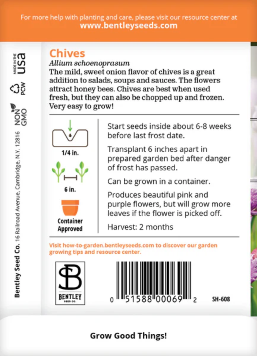 Chive - Herb Seeds