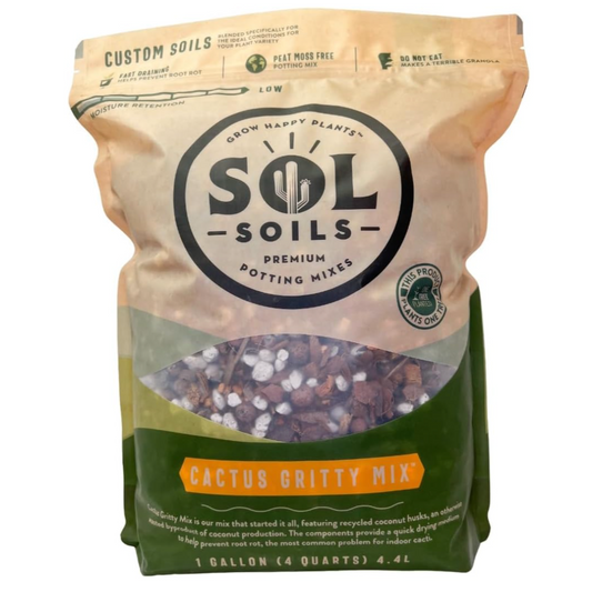 Sol Soils Gritty Cactus Mix - USA Made