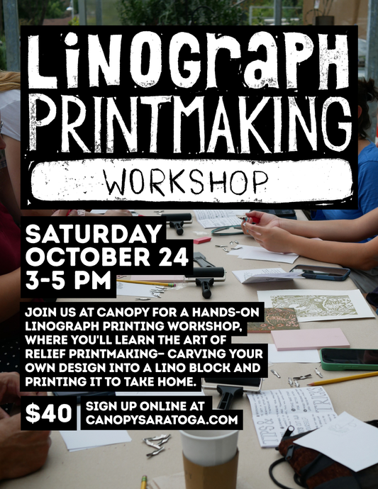 Intro to Linograph Printmaking — Sat Oct 24