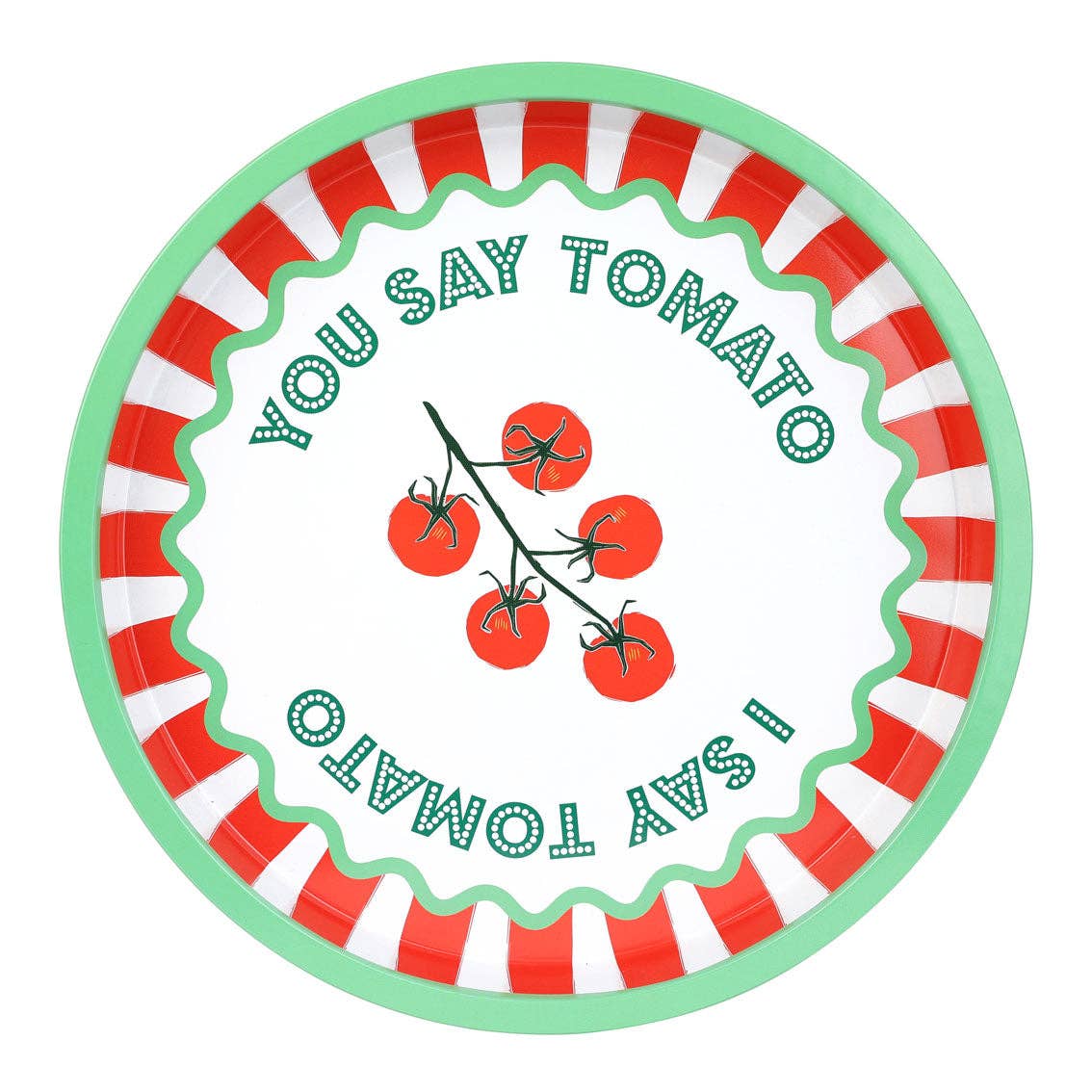 Tomato Tin Tray - 30cm | Summer Gifts |