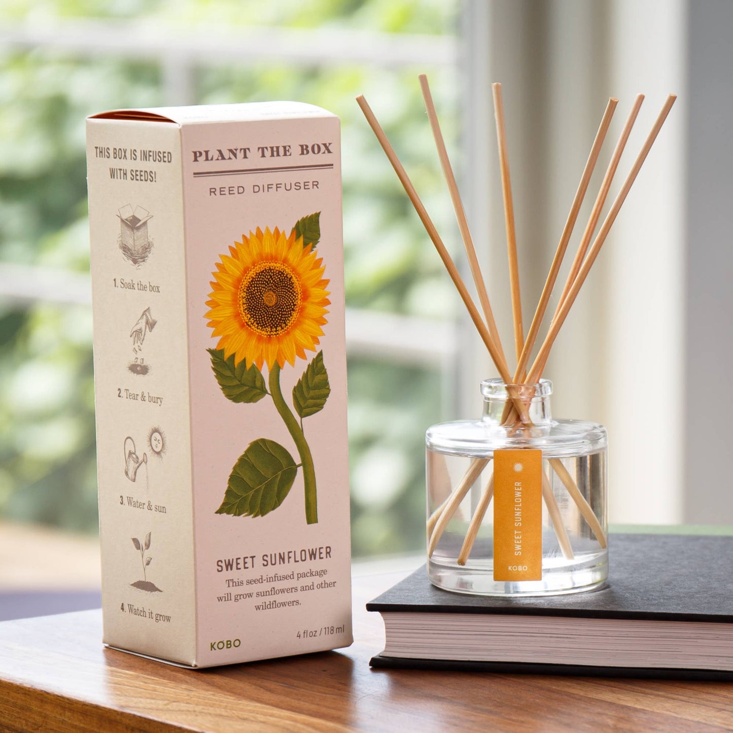 Sweet Sunflower - Plant the Box Diffuser - 4oz