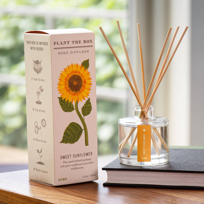 Sweet Sunflower - Plant the Box Diffuser - 4oz