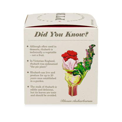 Backyard Rhubarb - Plant the Box Candle - 9oz.