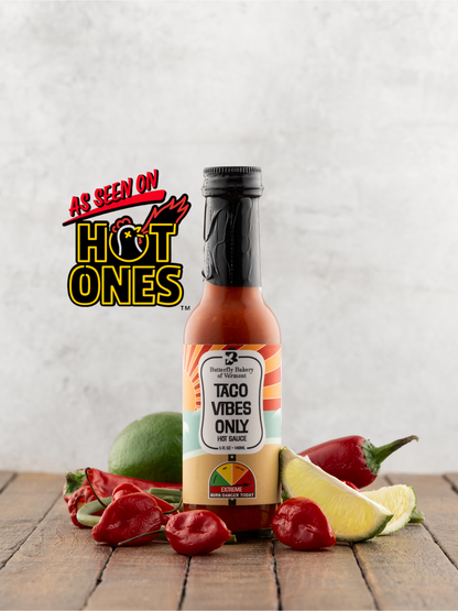 Taco Vibes Only Hot Sauce- 5oz bottle