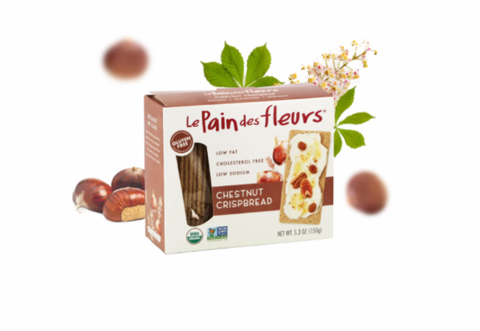 Gluten Free Crackers - Chestnut "Le Pain des Fleurs"