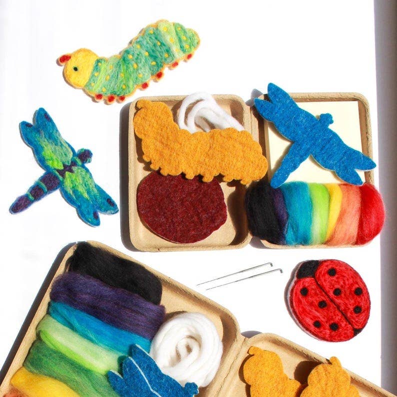 Mini Bugs Felting Craft Kit