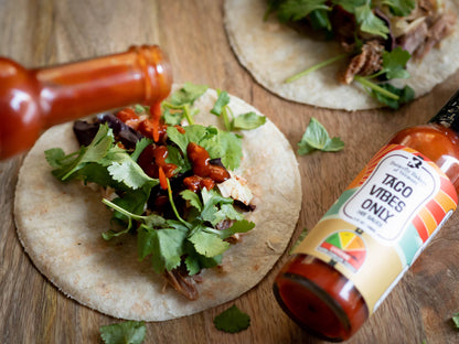 Taco Vibes Only Hot Sauce- 5oz bottle