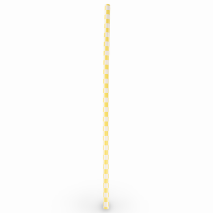 Checkered Reusable Straws - 24 Pack