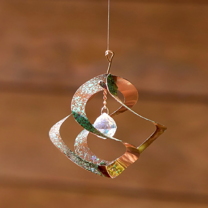 Patina Mini Cosmix Garden Spinner