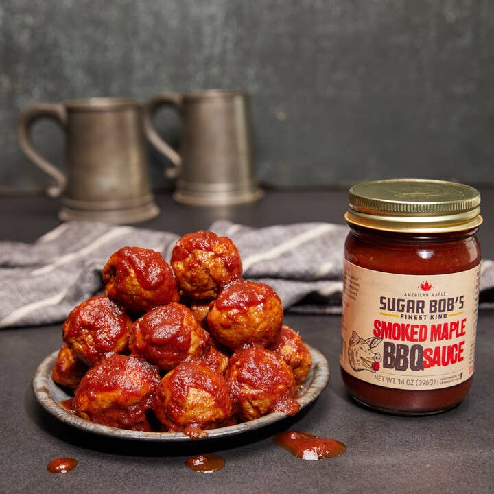 Smoked Maple BBQ Sauce NET WT. 14oz