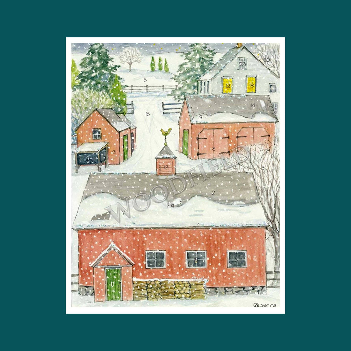 #3024 - Farm Advent Calendar