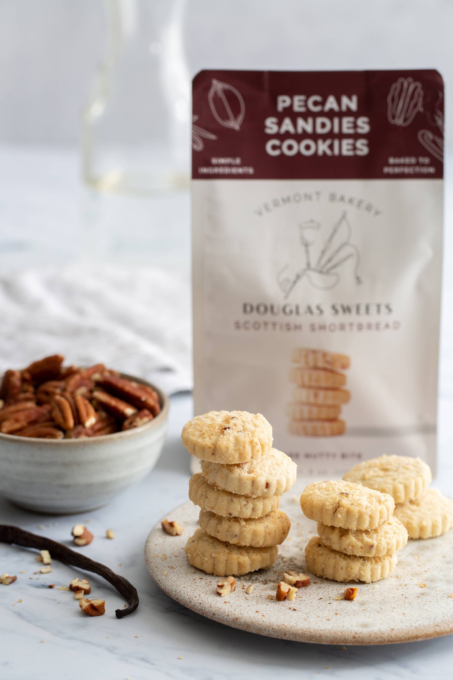 Butter Pecan Shortbread