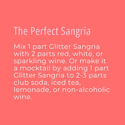 Glitter Sangria Cocktail Mix/Syrup