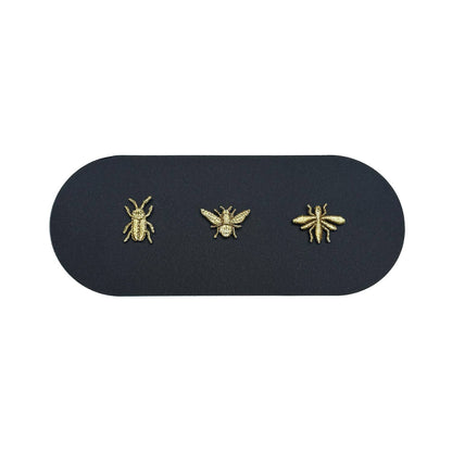 Golden Embroidered Brooches