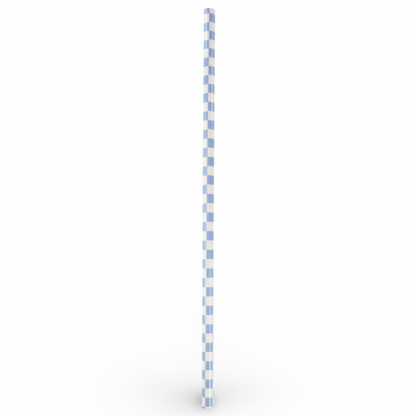 Checkered Reusable Straws - 24 Pack