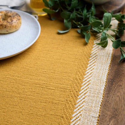 Woven Gold Runner