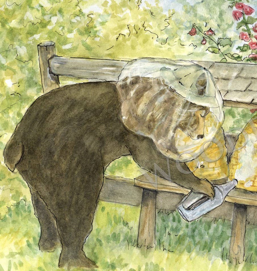 #328 - Beekeeping Notecard