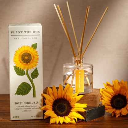 Sweet Sunflower - Plant the Box Diffuser - 4oz