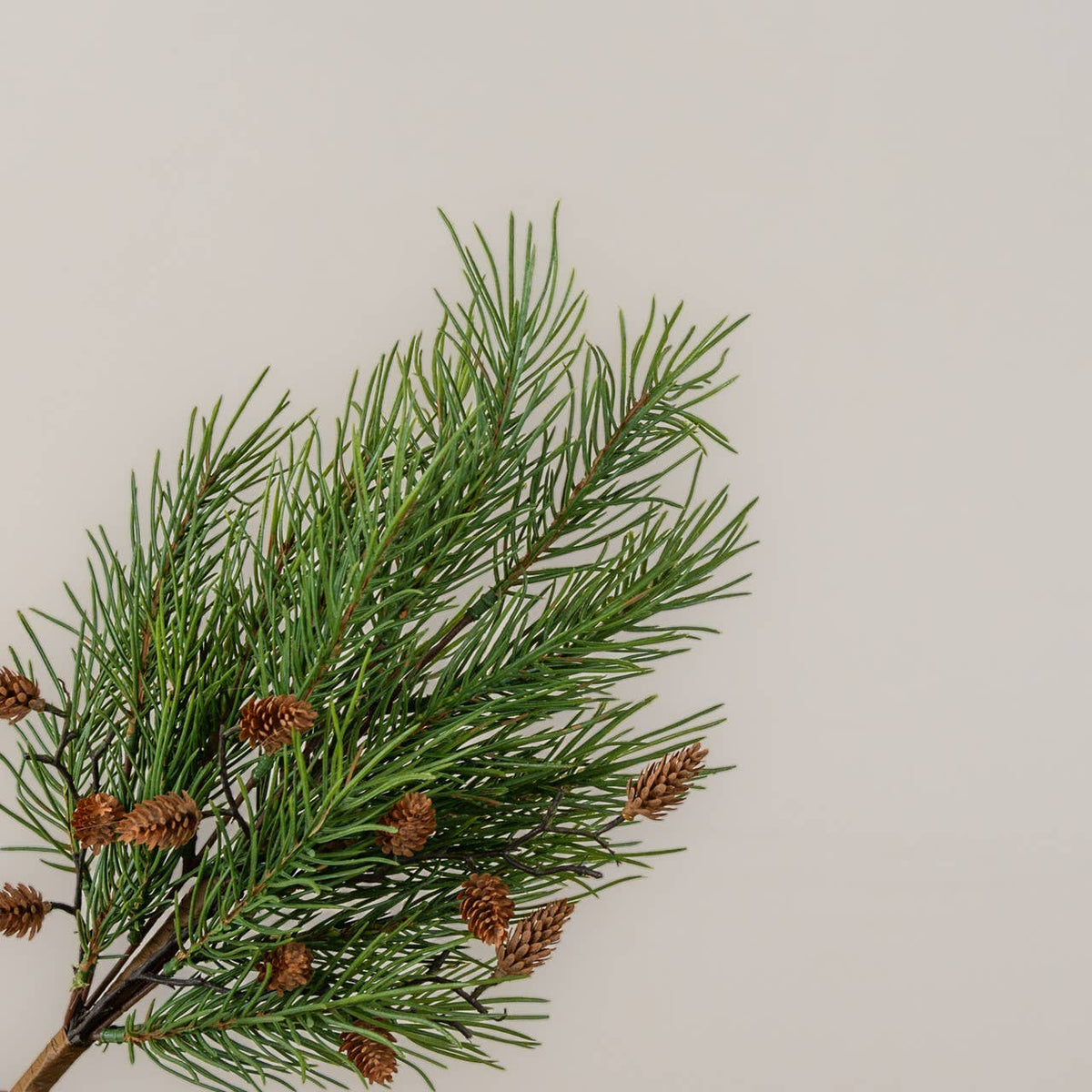 18" PINE NEEDLE W/ PINECONE PICK