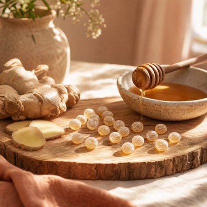 Ginger Honey Candy