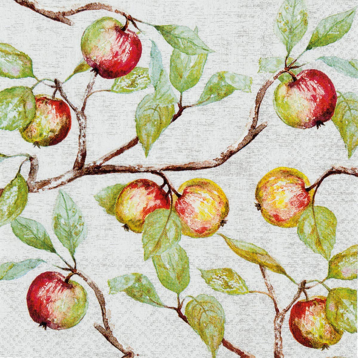 Paper Cocktail Napkin Pack of 20 Apple Branches Fall